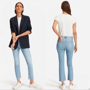 Everlane The Kick High Rise Flare Cropped Jean Women's 32